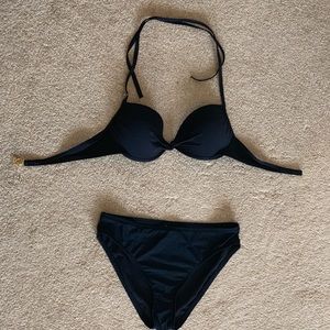 Black bikini swimwear